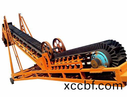 大傾角皮帶輸送(song)機